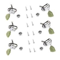 Factory direct sales electric guitar string tuner folk tuner Gibson retro jade button guitar