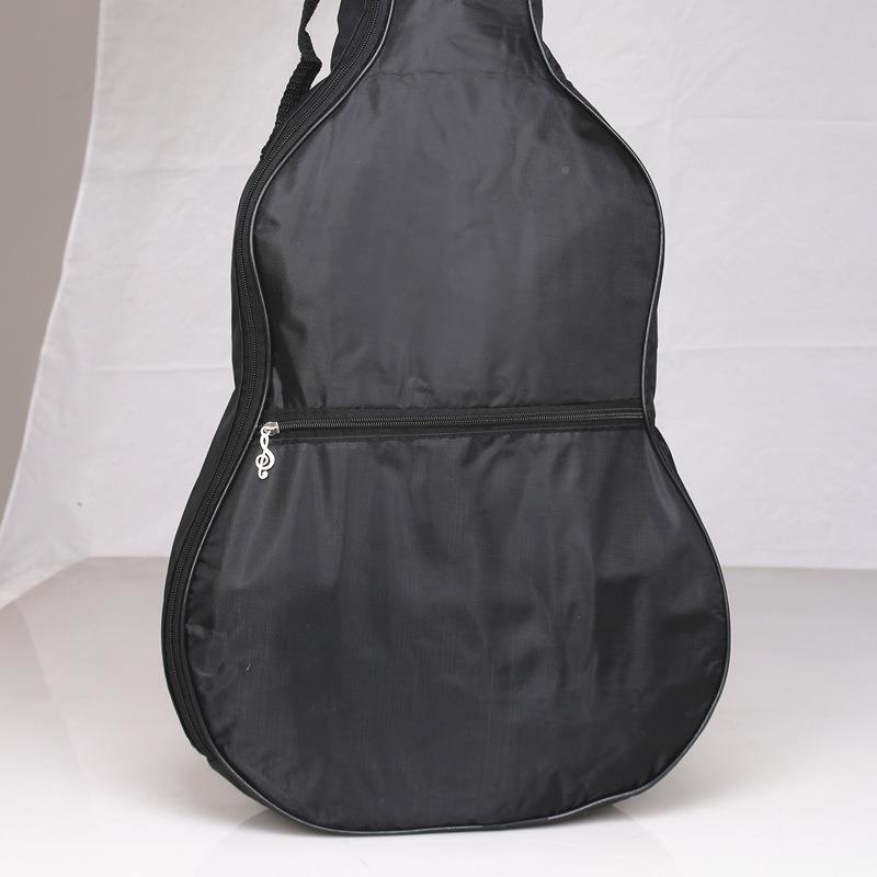38 inch universal waterproof guitar bag single shoulder and hand dual-use black guitar bag popularized to practice violin special bag-Taobao