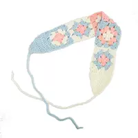 Белая этническая повязка на голову, этнический стиль