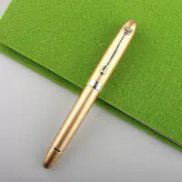 Перьевая ручка (перо F 0,5 мм), золото шампанского