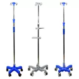 Утолщенная регулируемая по высоте инфузионная подставка из нержавеющей стали, мобильная подставка для бутылок, подставка для внутривенных вливаний