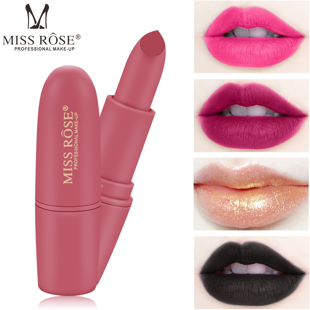 Matte lipstick student party ins super hot Li Jiaqi recommends aunt to eat earth-colored cheap girl venom pepper