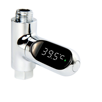Led faucet thermometer funard