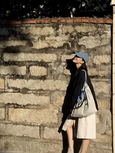 Японский нейлоновый шоппер, сумка на одно плечо, сумка через плечо, с вышивкой