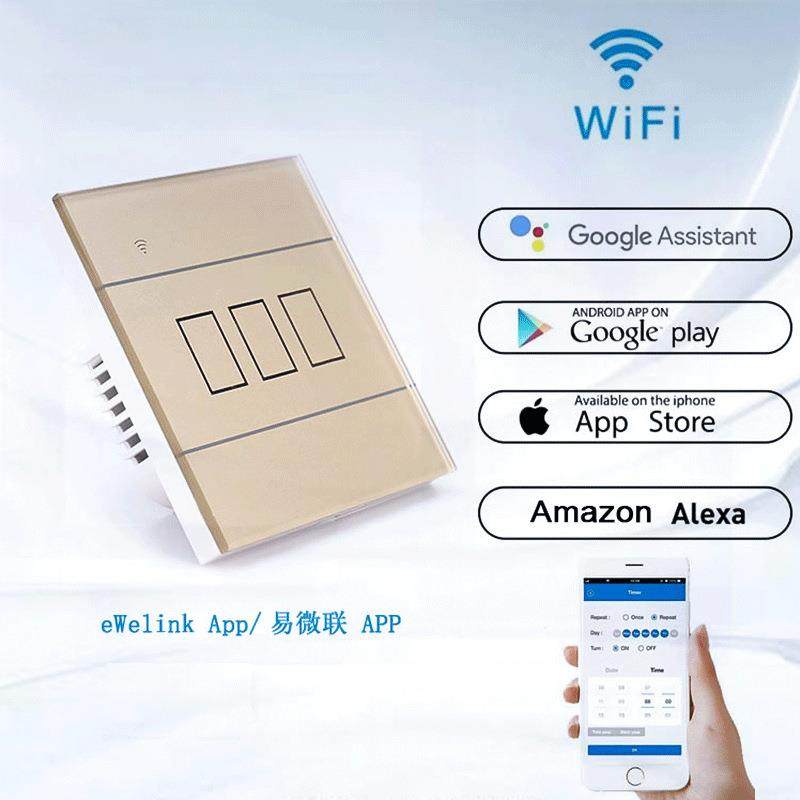 86 type WIFI smart switch European standard British standard national standard mobile phone APP remote control intelligent remote control voice switch