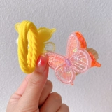 Детская безвредная резинка для волос, заколка для волос с бантиком, аксессуар для волос, коллекция 2023, не повреждает волосы