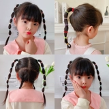 Милая детская безвредная эластичная резинка для волос, аксессуар для волос, маленькие резиновые кольца, не повреждает волосы