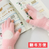 Детские удерживающие тепло милые перчатки для мальчиков и девочек