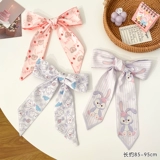 Детская повязка на голову, аксессуар для волос с бантиком, летняя лента, Южная Корея, популярно в интернете