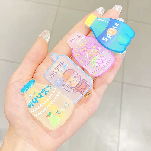 Детская заколка для волос, милые шпильки для волос, аксессуар для волос, щипцы для бутылочек