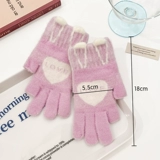Детские удерживающие тепло милые перчатки для мальчиков и девочек