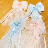 Детский аксессуар для волос для принцессы с бантиком, диван, заколка для волос, шпильки для волос, принцесса Эльза, «Холодное сердце»