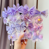 Netred 2022 New girls butterfly knot hair accessories childrens hairpin headwear girl head flower hairpin hairpin baby