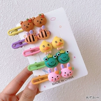 Заколка для волос, комплект, 5 шт