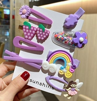 Сиреневый комплект, широкая цветовая палитра, 8 шт