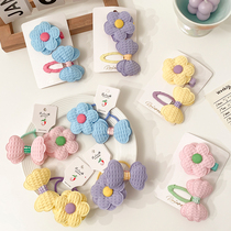 2022 new princess small clip childrens rubber band does not hurt hair girl baby hairpin childrens headgear