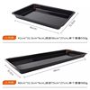 Supermarket cold fresh meat display tray black plastic freezer cold fresh meat tray thickened pork tray display tray
