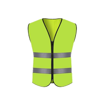 50-piece set of reflective safety vests bulk custom printed logo construction site vests construction sanitation work clothes reflective clothing