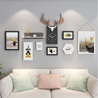 060 Черно-бело-золото оленя Ченгсин (а)