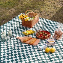 Outdoor Camping Chessboard G Thickened Waterproof Moisture-Proof Picnic Mat Tent Cushion Park Grass Ground Mat Spring Mat