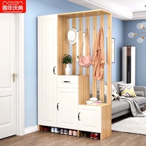 Wine cabinet Entrance cabinet Shoe cabinet One of the modern simple living room partition cabinet Entrance shelf Entrance hall Coat cabinet