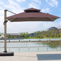 Outdoor parasol parasol large outdoor umbrella Roman umbrella Terrace Garden Villa courtyard umbrella outdoor umbrella