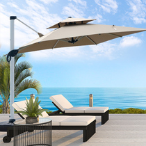 Outdoor parasol courtyard umbrella outdoor large parasol terrace garden outdoor Villa Roman umbrella large outdoor umbrella