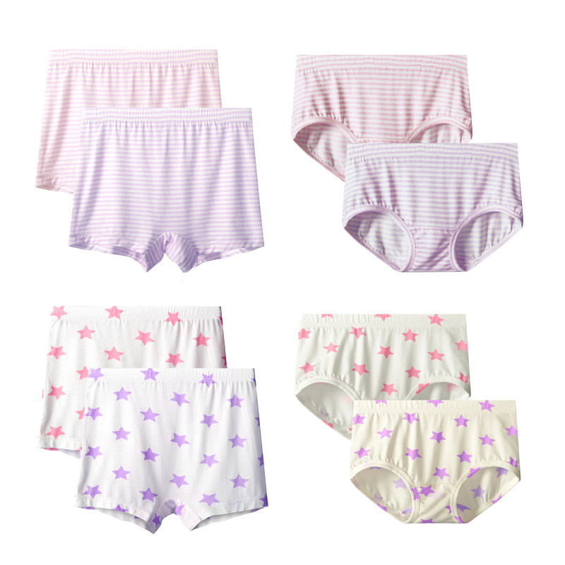 Cotton classmates children's underwear 2 years old girls' briefs girls baby boxers modal thin breathable pants
