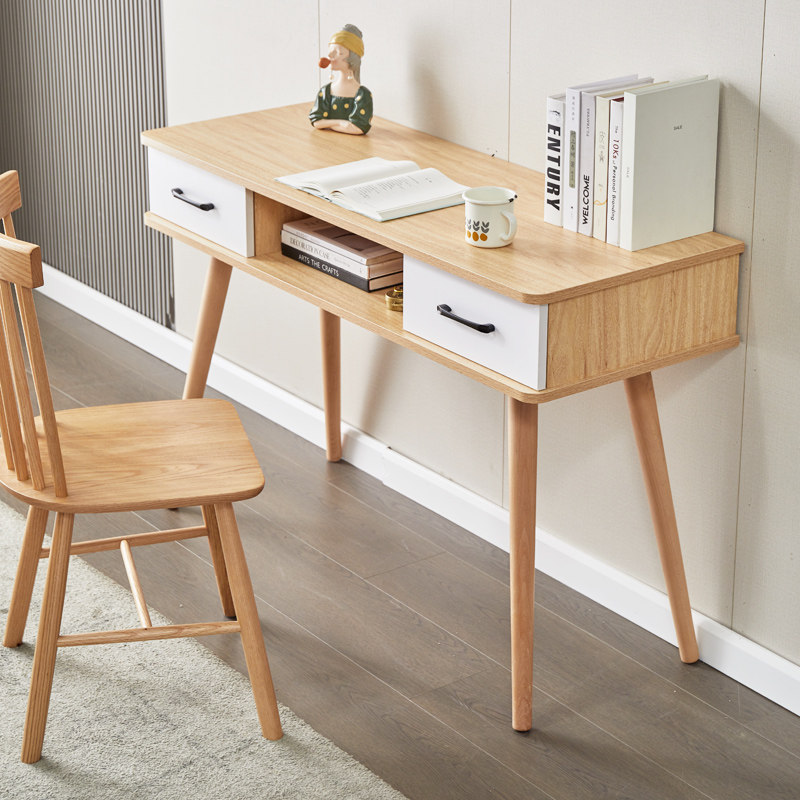 Solimu Simple Learning Desk Desk Modern Simple Household Writing Table Small Household Desk Living Room Bedroom