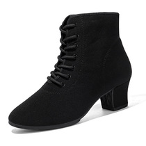 Modern dance shoes for women soft sole breathable dance shoes national standard dance shoes high waist dance shoes new dance shoes for women