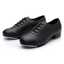 Tap dance shoes for women adults children boys and girls soft sole imitation leather genuine leather dance kick shoes