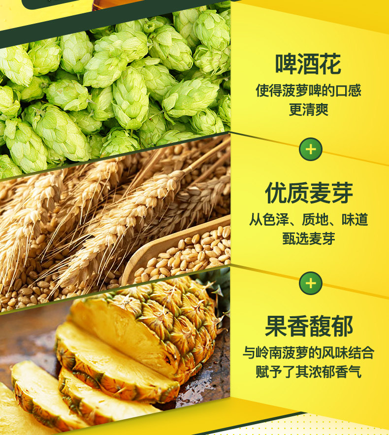 安享好物 安享B级碳酸饮料-广氏菠萝啤汽水 国标 