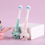 Детская мультяшная зубная щетка, мягкий динозавр для младенца