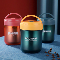 Stainless Steel Mini Soup Tank Insulated Barrel Small Lunch Box Office Worker With Dinner Portable Breakfast Cup Sealed Congee Mug
