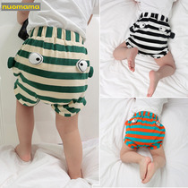 Summer shorts wear male baby pants thin female baby big butt pants summer fart pants summer Man