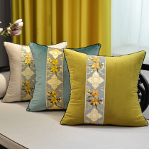 Nordic pillow on sofa backside office lofty bed head large back velvet pillow sleeper without core