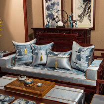 Chinese cushion red wood sofa cushion solid wood furniture cushion with backseat sponge chair cushion Rohan mattress