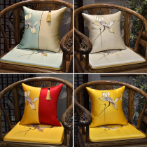 Redwood Chair cushion Chinese solid wood sofa cushion tea chair chair Spring and autumn chair cushion sponge seat