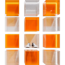 Shoe Store Shoe Rack Show Rack Upper Wall Hanging Acrylic Clothing Shop Bag Covered Hat Ornament Swing for display