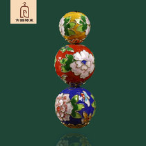  Thrush bird cage Beads gourd bird cage beaded glass gourd Cloisonne copper gourd bird cage accessories