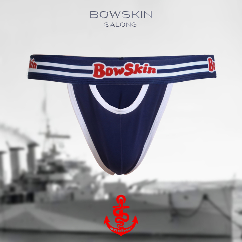 Bowskin's Hot New Summer Product: Navy Anchor Single Thong Men's Sexy Nautical Style Underwear Series Bowskin's Hot New Summer Product: Navy Anchor Single Thong Men's Sexy Nautical Style Underwear Series