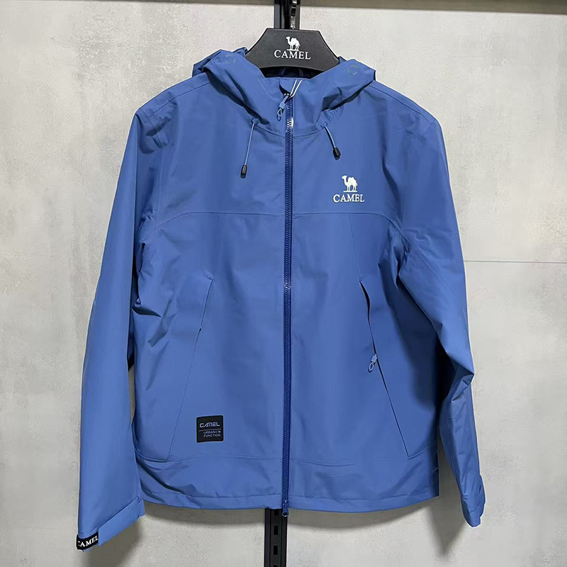 H16Sa31045 Camel Outdoor 2026 Spring and Autumn New Men's Single Layer Jacket Waterproof and Breathable