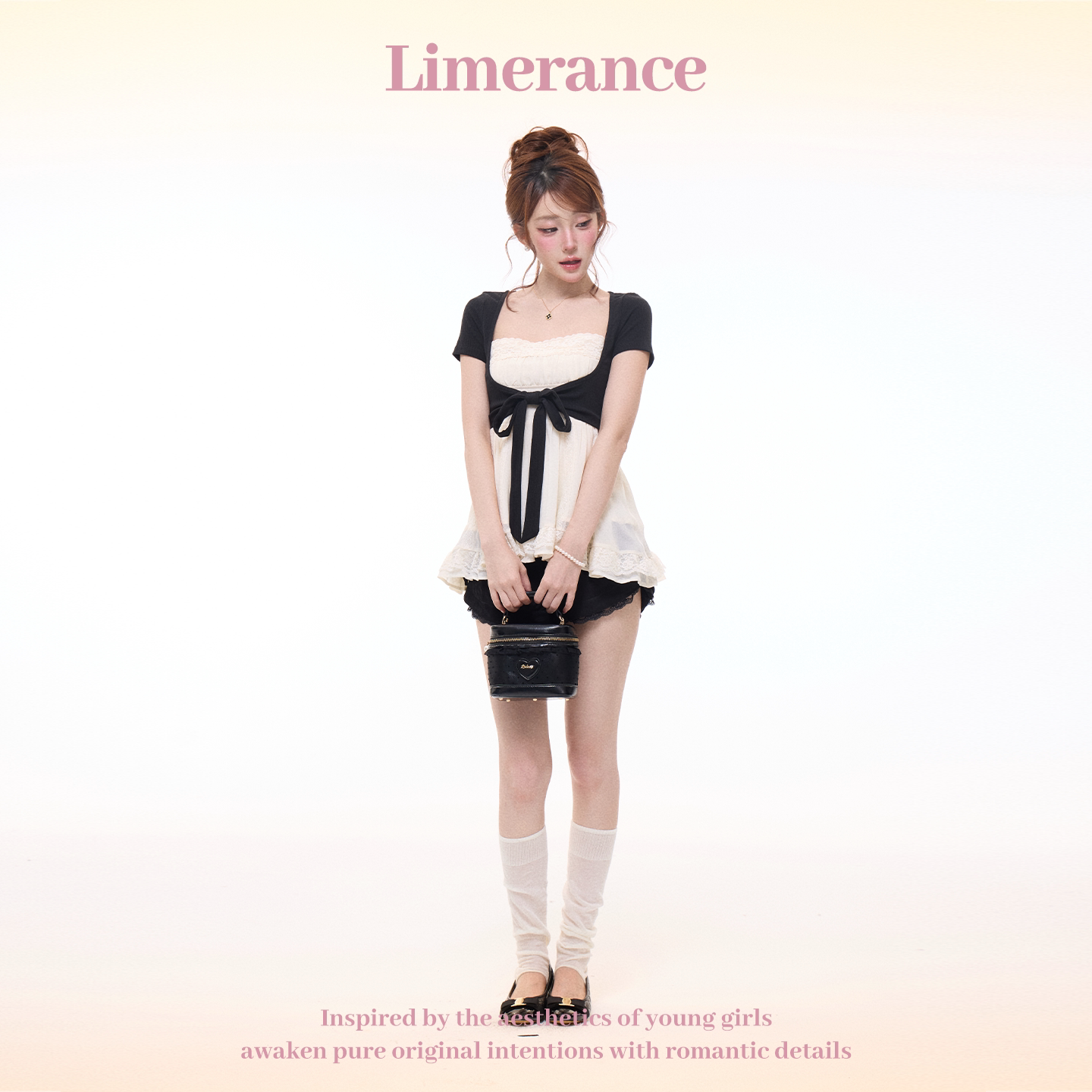 Limerance リボン レース セットアップ
