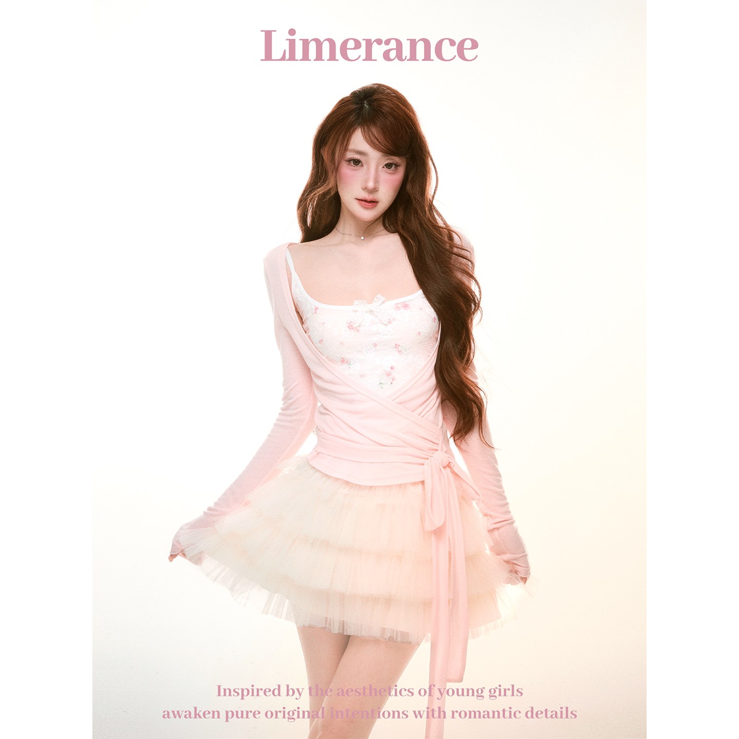 Limerance レース ティアード セットアップ