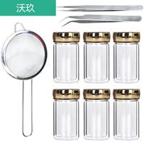 Birds nest bottled high-grade sealed glass ready-to-eat fresh stew household peach gum Xueyan Tremella small Cup lead-free jar