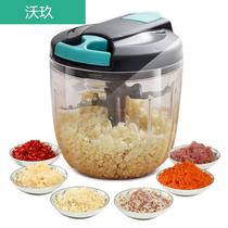 Ginger garlic shredder stirring scallion beating peanut crushed household manual chili machine kitchen garlic mash machine