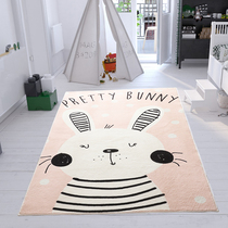 Children Cartoon Carpet Bedroom Room Bedside Home Living Room Tea Table Thickened Lovely Sleepable Bed Front Ground Mat