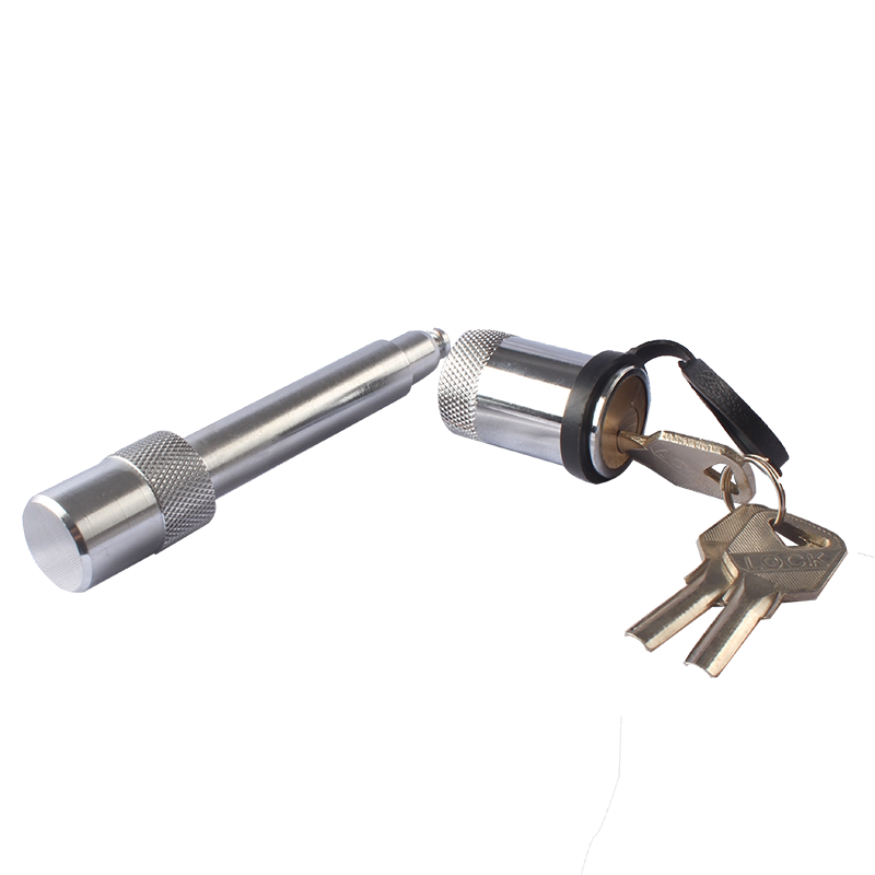 Car trailer hook latch lock square mouth plug square mouth cover rubber cover drag hanging accessories ball hook anti-theft lock pin lock