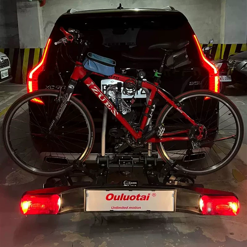 Bike, foldable frame, trailer