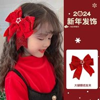 Заколка для волос с бантиком